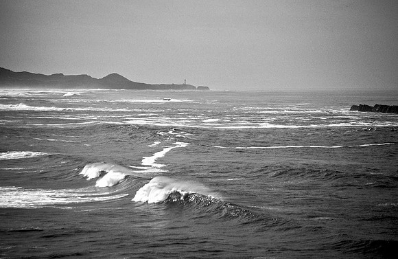 Across The Bay BW